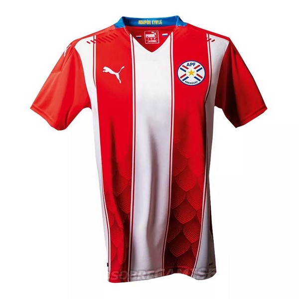 Heimtrikot Thailand Paraguay 2020 Rote Günstige Fußballtrikots